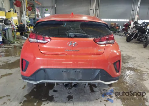 2019 Hyundai Veloster Turbo from USA, damaged, VIN KMHTH6AB4KU015682